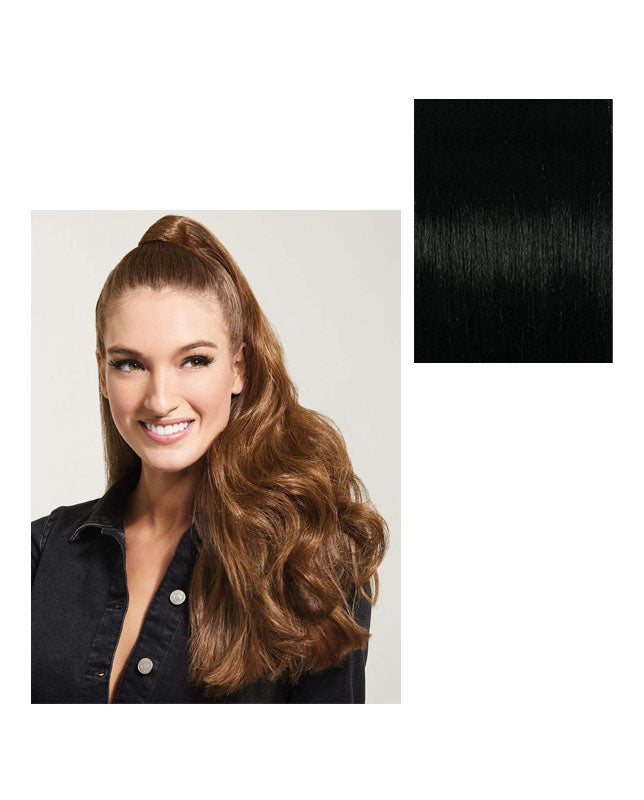 HairDo 23" Wave Pony R2 Ebony/Black