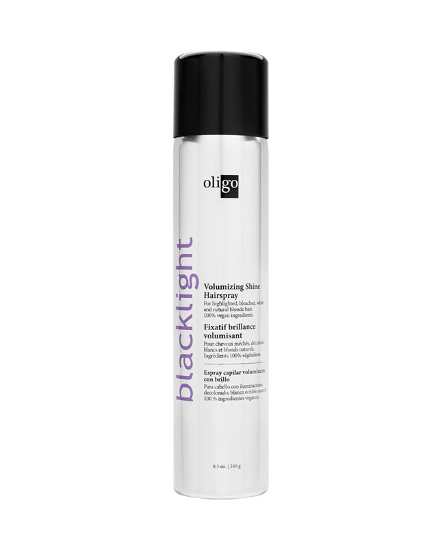 Oligo Blacklight Volumizing Shine Hairspray 240g